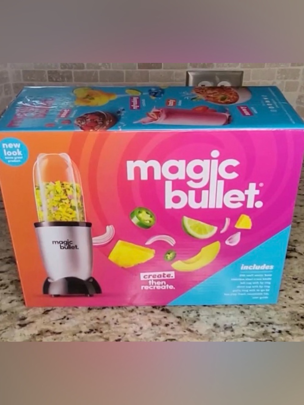 NIB Magic Bullet 7 piece Blender